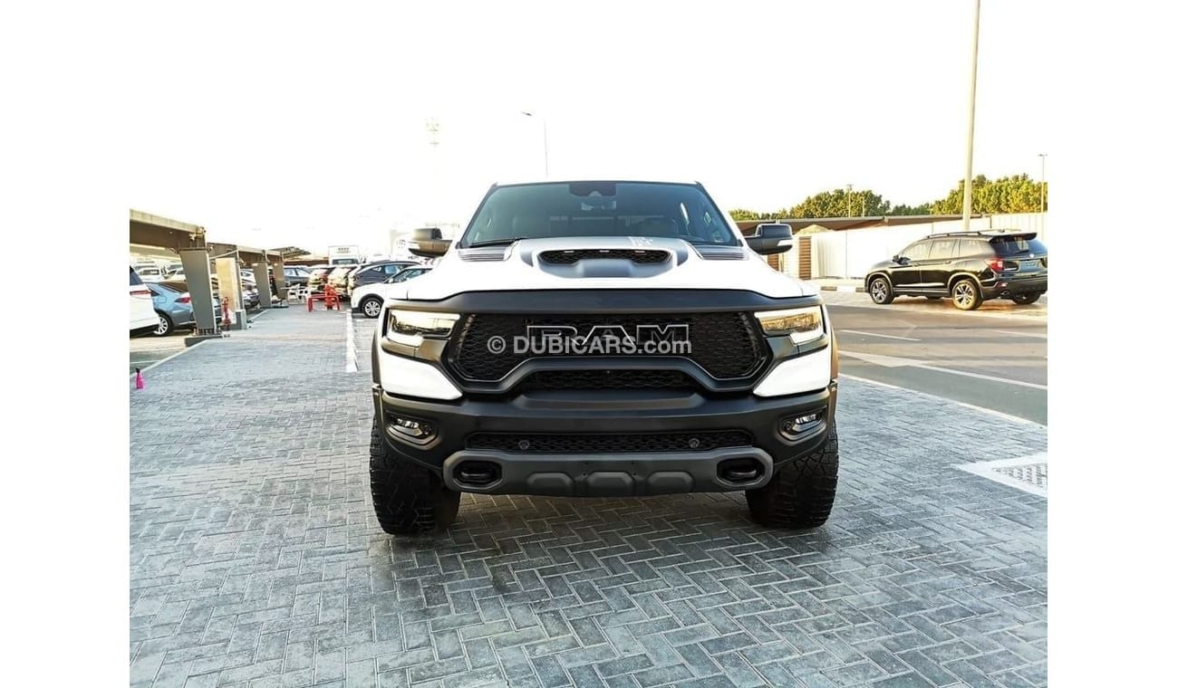 رام 1500 TRX Crew Cab 6.2L Dodge RAM TRX ( with RAMBAR )- 2021 - White