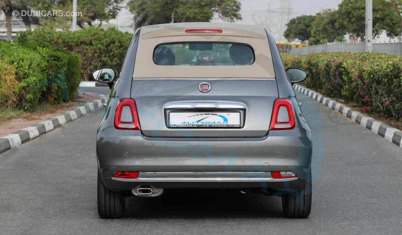 Fiat 500 Cabrio 1.4L FWD , 2024 GCC , 0Km , With 5 Years or 120K Km Warranty @Official Dealer