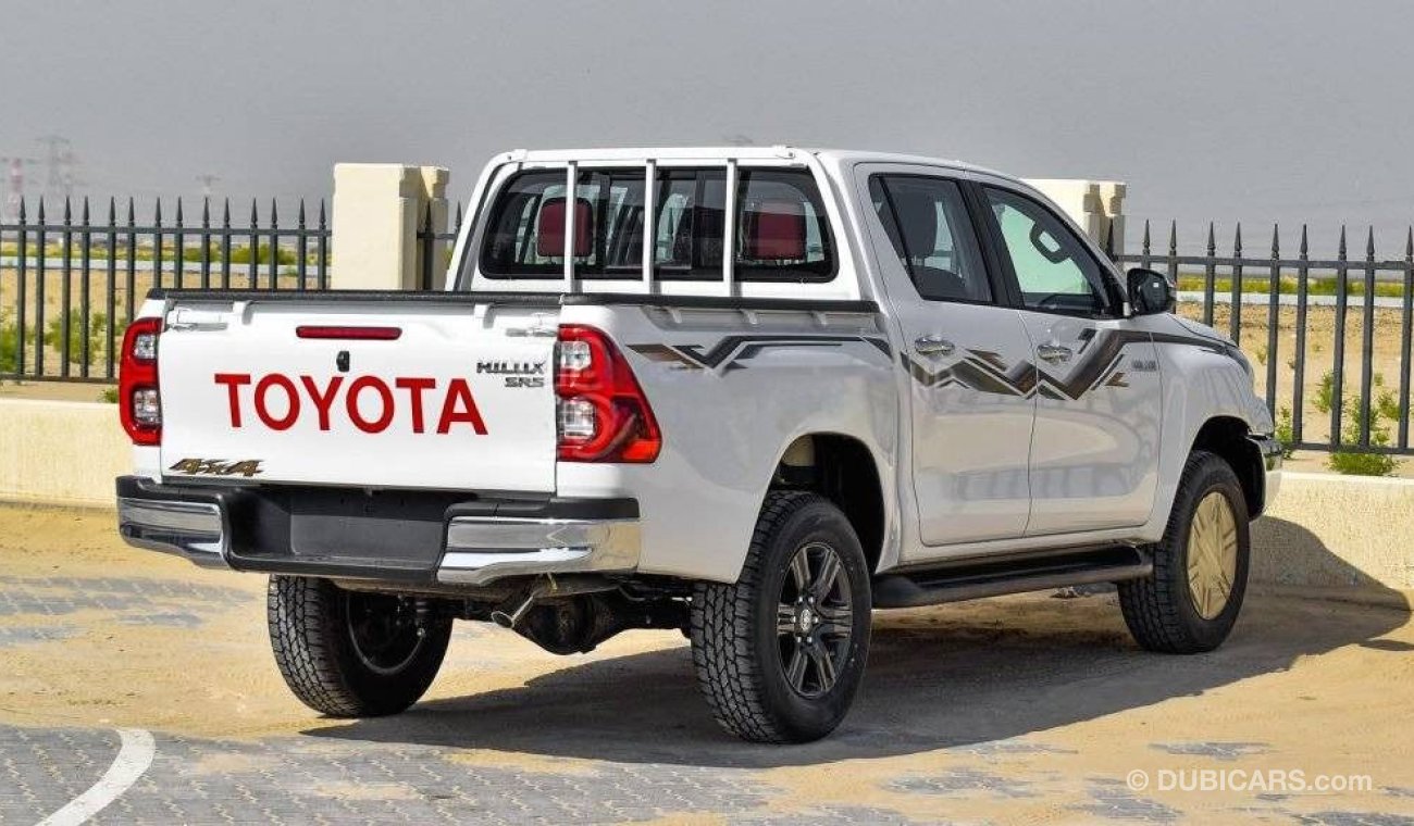 تويوتا هيلوكس TOYOTA HILUX DC 2.7L 4X4 PETROL W/REAR CAMERA A/T MY24 2.7L Petrol 2024