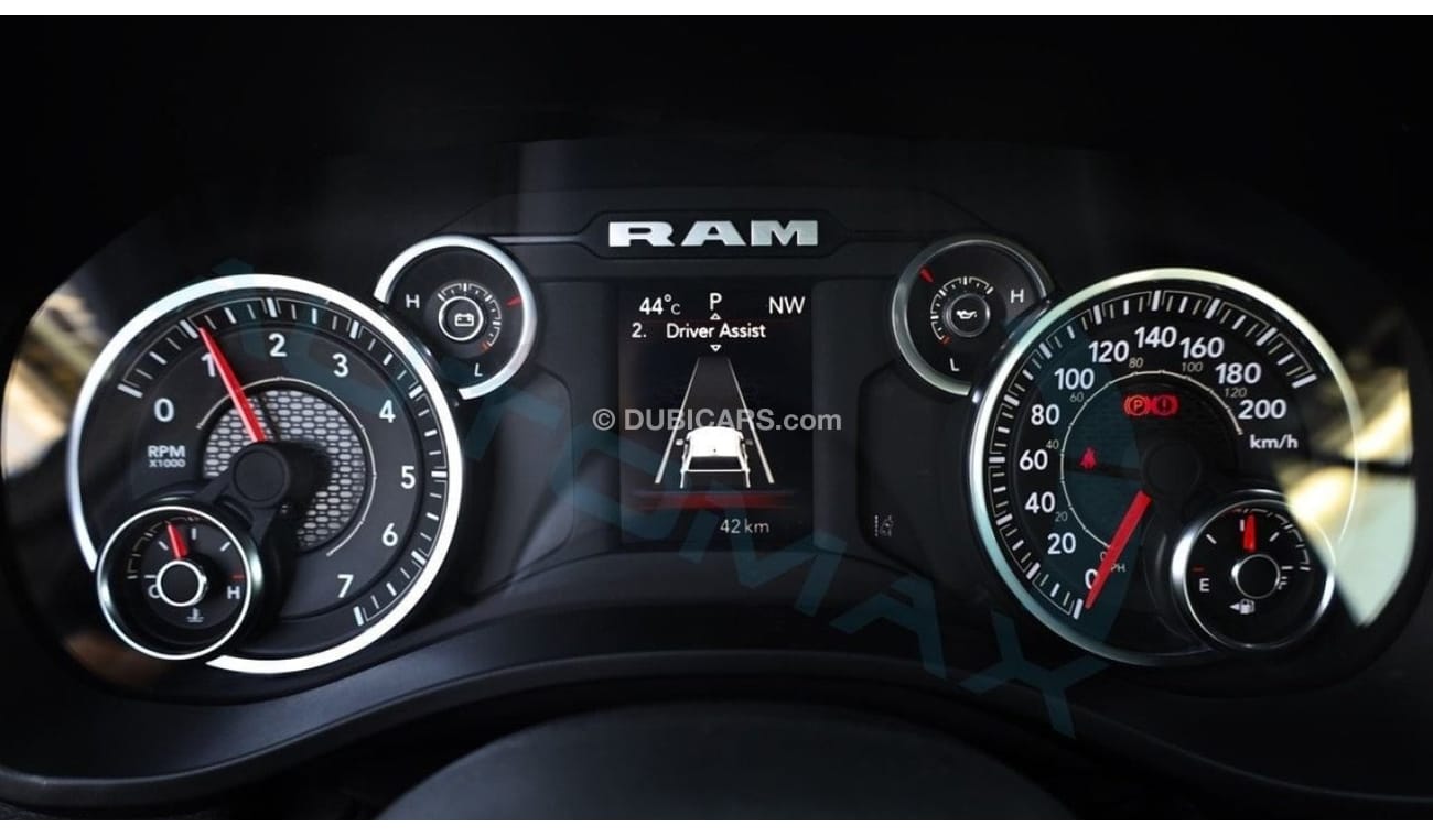 RAM 1500 (НА ЭКСПОРТ , For Export) BIG HORN Crew Cab SST 3.0TT Hurricane , 2025 GCC , 0Km , Без пробега