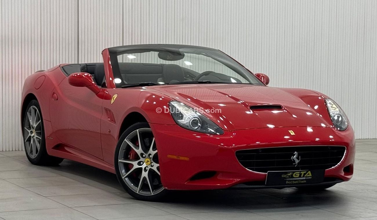 Ferrari California Std 4.3L (460 HP) 2013 Ferrari California, Ferrari Warranty, Full Ferrari Service History, Very Low 