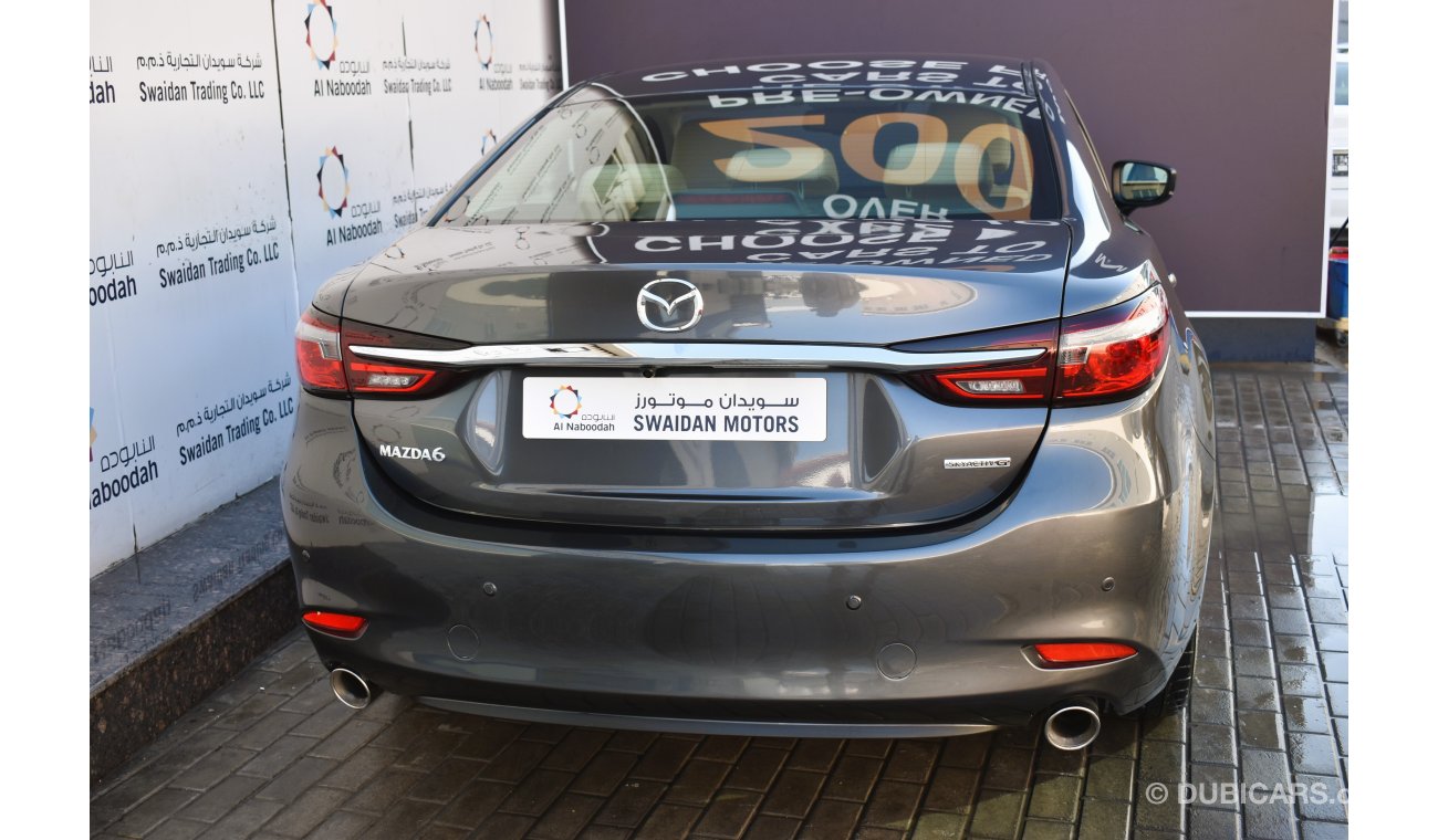 Mazda 6 AED 1039 PM | 2.5L S GCC WITH DEALER WARRANTY