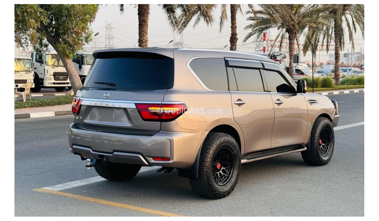 Nissan Patrol PREMIUM BULL BAR WITH LED LIGHTS | 5.6L PETROL | RHD | 360 VIEW CAMERA| SUNROOF