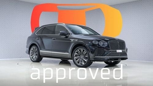 Bentley Bentayga Speed W12 - AED 14,917 P/M - 2 Years Warranty