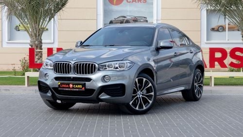 بي أم دبليو X6 50i M Sport 4.4L BMW X6 xDrive50i M-Sport 2018 GCC under Warranty with Flexible Down-Payment.