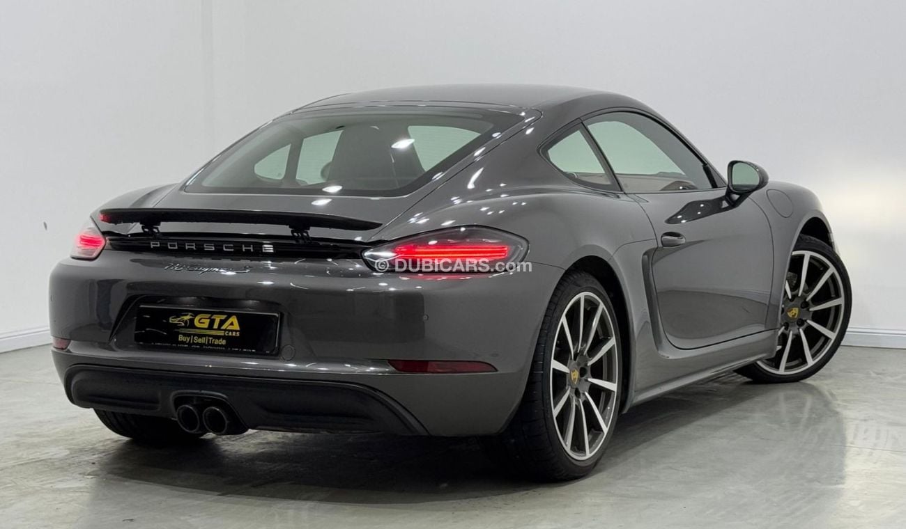 بورش كايمان 718 S 2.5L A/T 2019 Porsche 718 Cayman S, Warranty, Full Service History, Low Kms, GCC