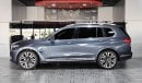 بي أم دبليو X7 AED 3,200 P.M | 2020 BMW X7 XDRIVE 40i INDIVIDUAL | AGMC WARRANTY | SERVICE CONTRACT | FULLY LOADED