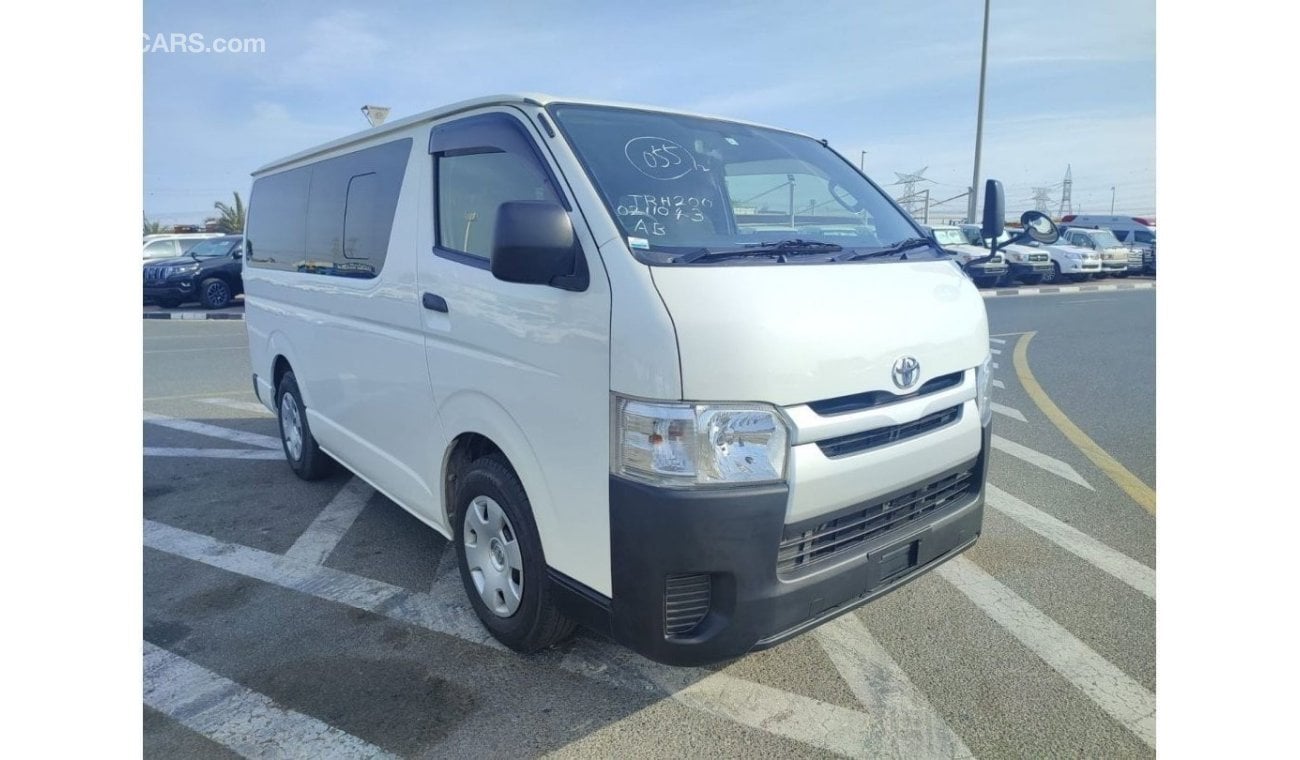 Toyota Hiace WHITE -PETROL , AUTO -TRH200-0211043-4DOOR , A/T , DUAL AC -RIGHT HAND DRIVE -ONLY EXPORT.