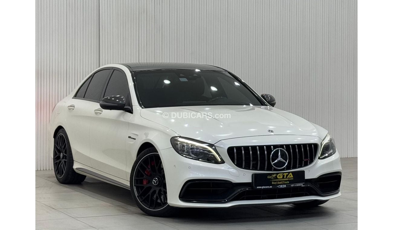 Mercedes-Benz C 63S AMG AMG 2021 Mercedes Benz C63s AMG, 2026 Mercedes Warranty, Carbon Fiber Package, Full Options, GCC