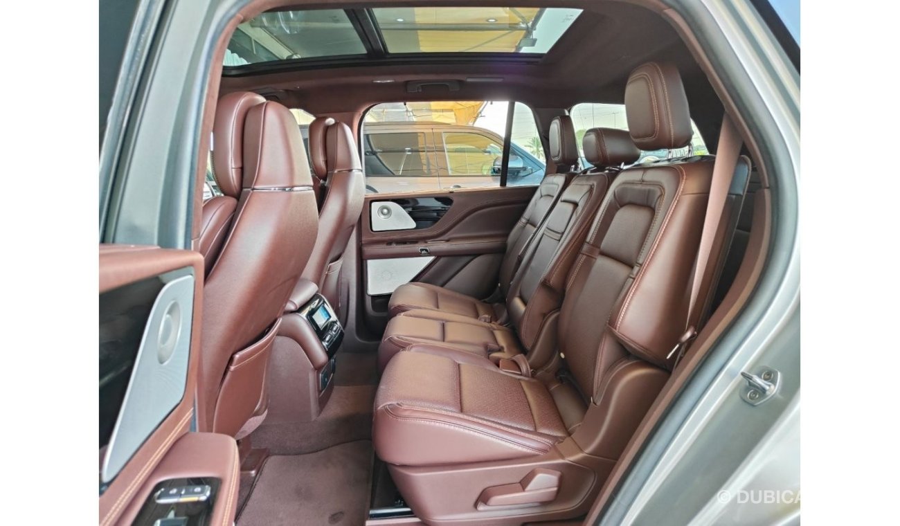 لينكولن أفياتور AED 3,700 P.M | 2022 LINCOLN AVIATOR PRESIDENTIAL 3.0  | 7 SEATS | GCC | UNDER AL TAYER WARRANTY