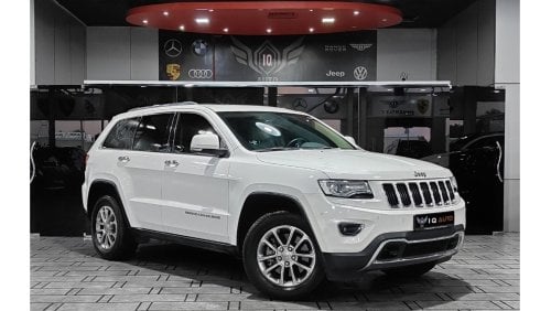 Jeep Grand Cherokee AED 2,200 P.M | 2015 JEEP GRAND CHEROKEE LIMITED V6 3.6 L 4X4 | PANORAMIC ROOF | GCC | FULLY LOADED