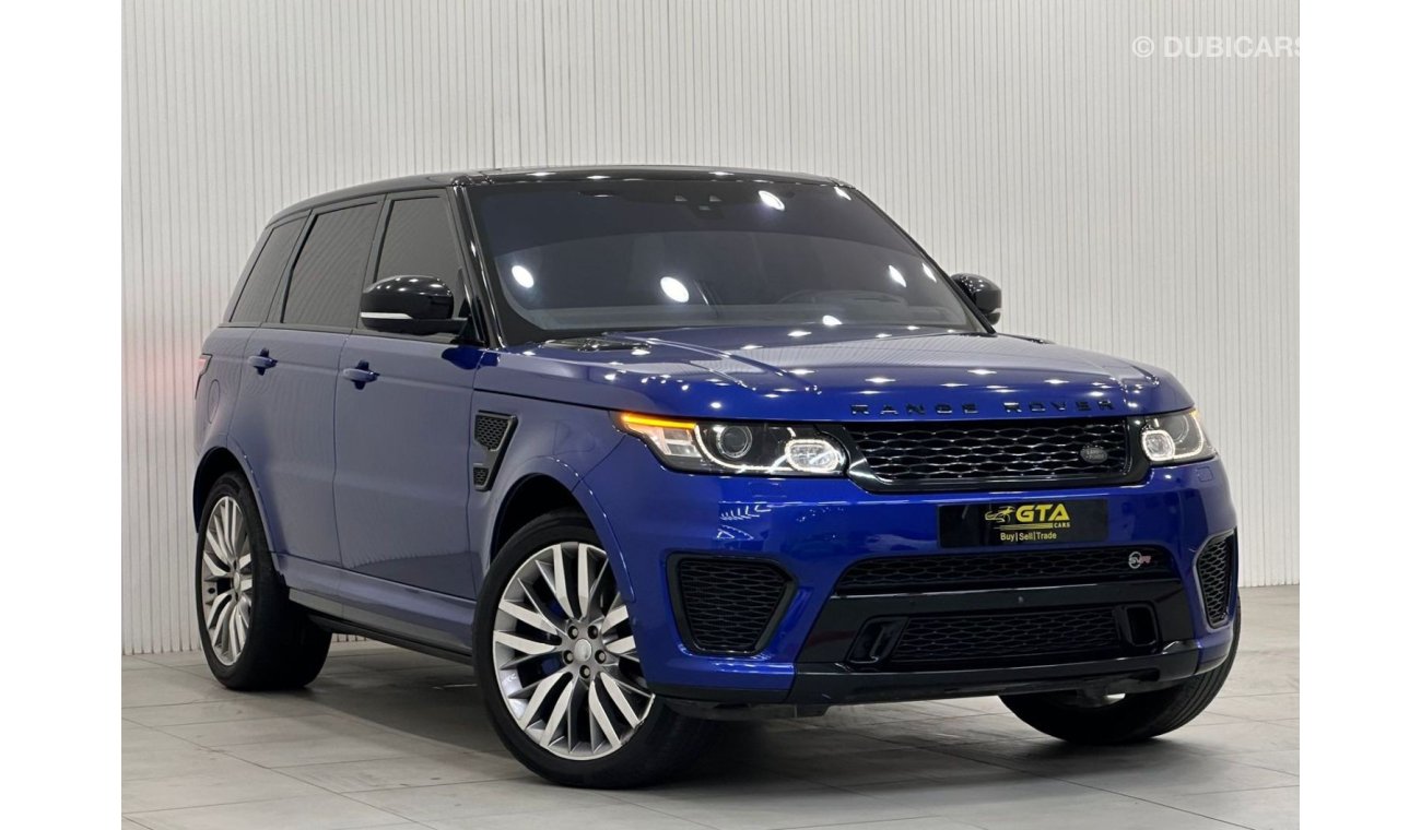 Land Rover Range Rover Sport SVR 2017 Range Rover Sport SVR, Sep 2025 Range Rover Warranty, Carbon Fiber Package, Full Options, GCC