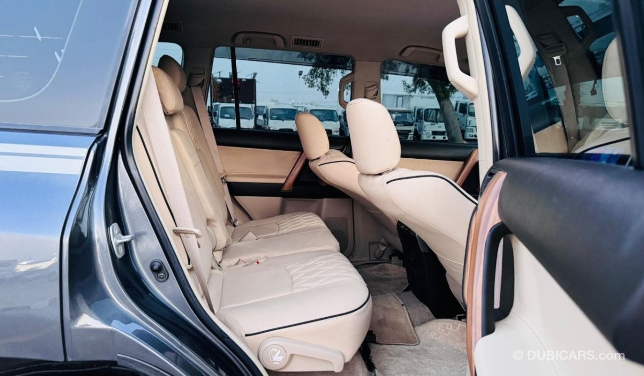 Toyota Prado MODIFIED TO 2023 MODEL WITH GR STYLE FRONT GRILL | PREMIUM BEIGE INTERIOR | 2010 | LHD | 2.7L PETROL