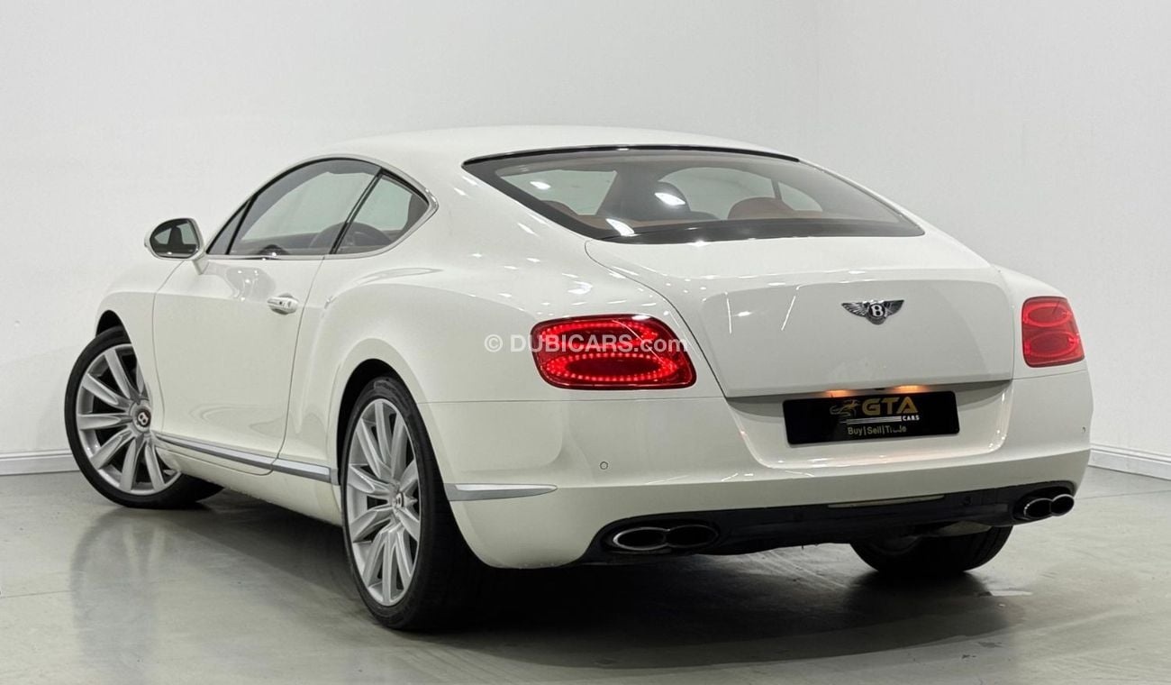 بنتلي كونتيننتال جي تي V8 2013 Bentley Continental GT V8, Service History, Low Kms, Excellent Condition, GCC