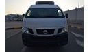 Nissan Urvan Panel Van High Roof Nissan Urvan NV 350 chiller Van, model:2016. Excellent condition