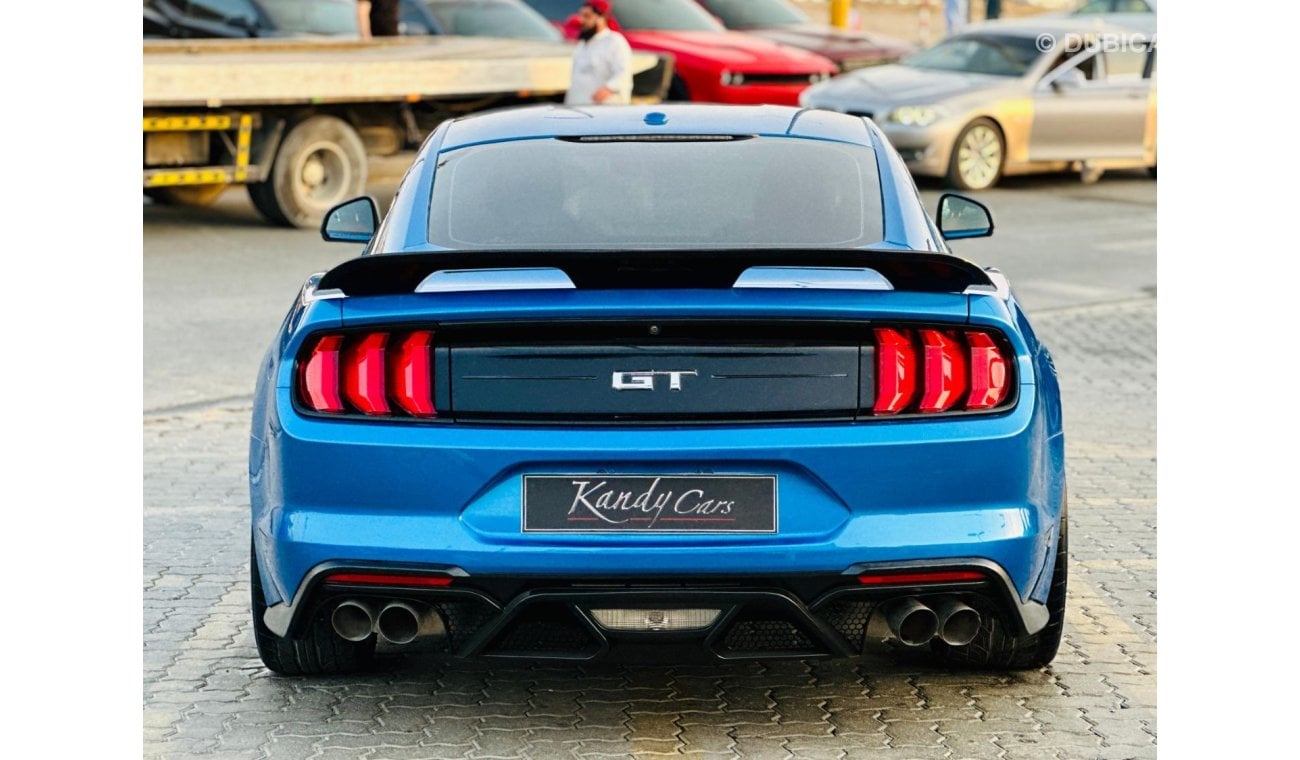 Ford Mustang GT | Monthly AED 1570/- | 0% DP | Custom Leather Seats | Adaptive Cruise Control | # 27088