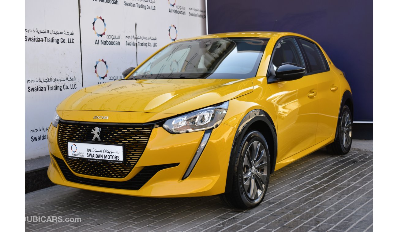 Peugeot 208 AED 2079 PM | e208 Electric GCC AUTHORIZED DEALER WITH MANUFACTURER WARRANTY UP TO 2028 OR 100K KM