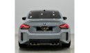 BMW M2 2023 BMW M2 Coupe, Oct 2028 BMW Warranty + Service Pack, Low Kms, GCC