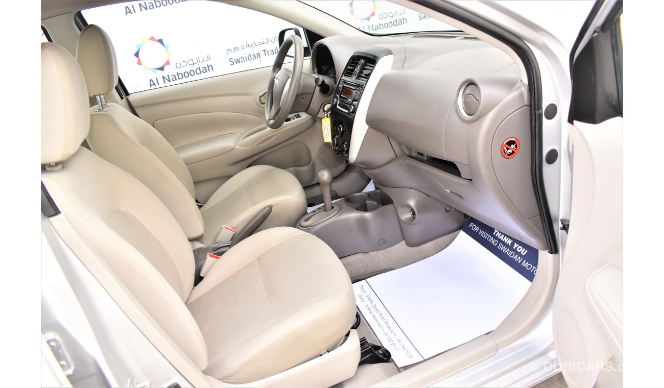 Nissan Sunny AED 684 PM | 0% DP | 1.5L SV GCC WARRANTY