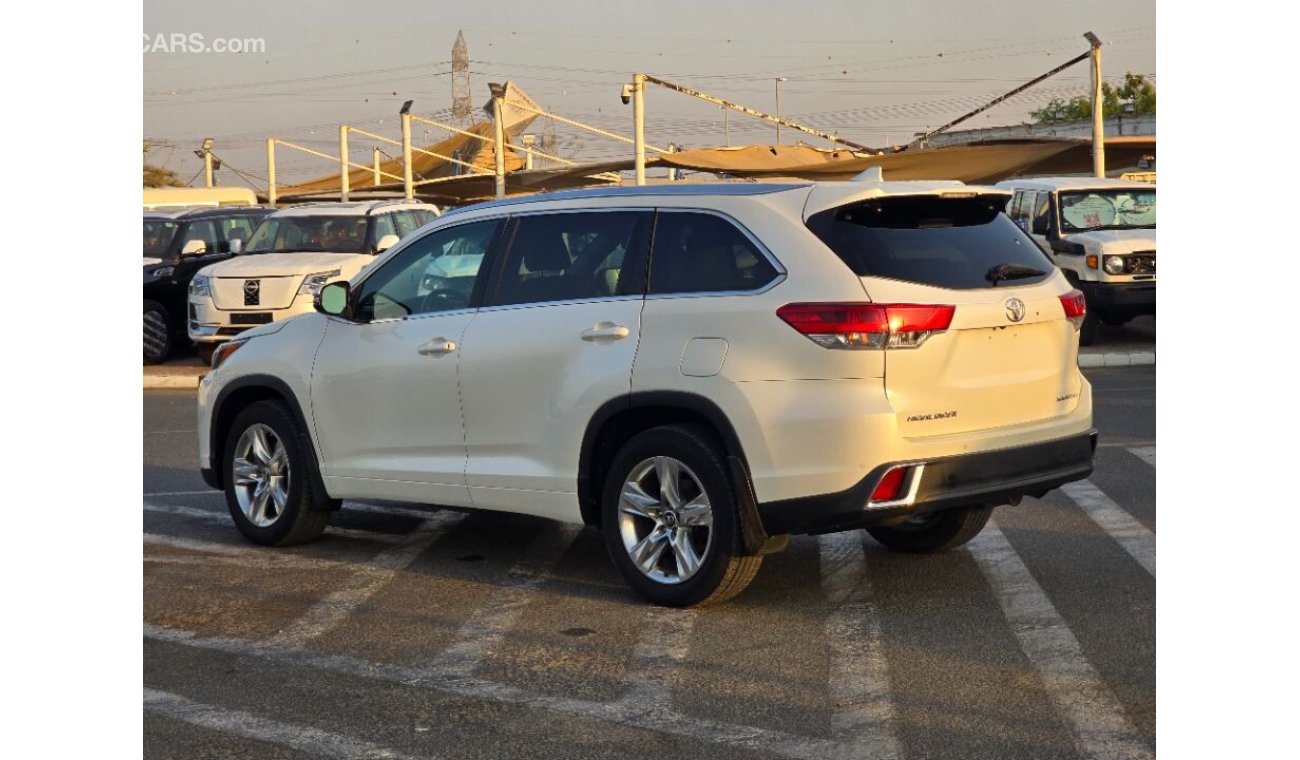 Toyota Highlander 2018 Model Limited 4x4 , sunroof and 7 seater