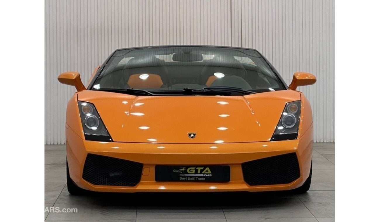 Lamborghini Gallardo 2007 Lamborghini Gallardo Spider(Full Option), Full Service History,GCC