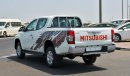 ميتسوبيشي L200 Mitsubishi L200  | GLX | 4x4 D/Cab Petrol | M/T  White / Grey | 2023 | Export Only.