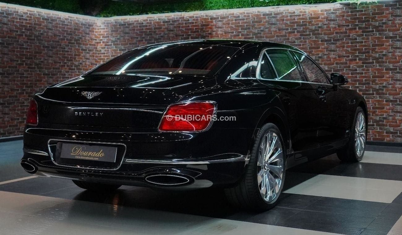 Bentley Flying Spur | EID AL ETIHAD SPECIAL PRICE | 6.0L W12 ENGINE | NEW | 2023 | ONYX BLACK | FULL OPTION