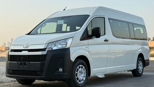 تويوتا هاياس 2025 Toyota Hiace DX 13-Seater 3.5L V6 Petrol A/T RWD (3-Point Seatbelts) Only For Export