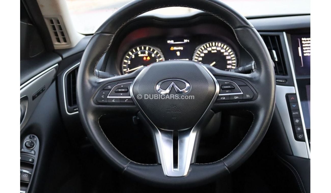 Infiniti Q50 Sport ACCIDENTS FREE - GCC - FULL OPTION - 3000 CC - PERFECT CONDITION INSIDE OUT