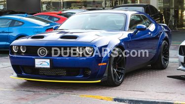 دودج تشالينجر 2020 دودج تشالنجر Redeye Hellcat Srt مطابقة للمواصفات الخليجية ضمان ٣ سنوات أو ١٠٠الف كم للبيع 379 000 درهم أزرق 2020