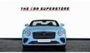 Bentley Continental GTC 2022 | BENTLEY GTC SPEED W12 | FULL OPTION | LIMITED COLOUR | 2 YEARS WARRANTY