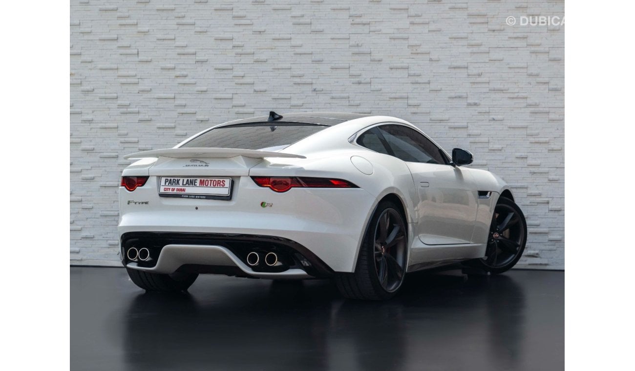 Jaguar F Type AED 3,538 PM • F-TYPE R 5.0 LITRE SUPERCHARGED V8 AWD • FULL JAGUAR SERVICE HISTORY