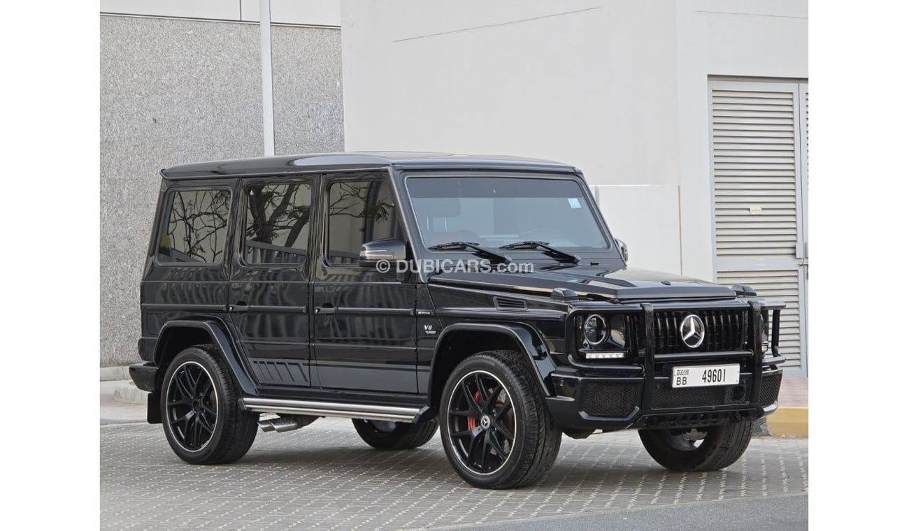 Mercedes-Benz G 63 AMG G-63 AMG 2017 GCC ORGINAL PAINT // ACCIDENT FREE // FSH // PERFECT CONDITION