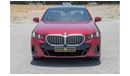 بي أم دبليو 520i (FOR EXPORT) 2024 BMW 520i || BRAND NEW || RED || 0KM