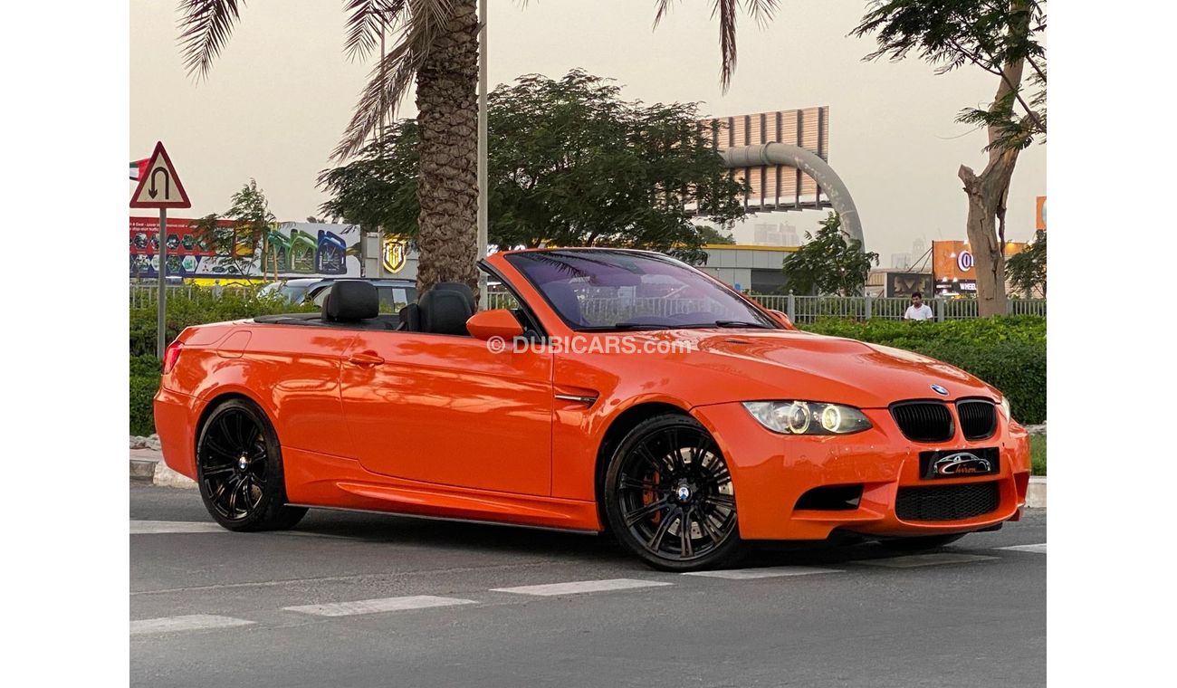 بي أم دبليو M3 Std 4.0L END OF THE YEAR OFFER = BMW M3 2012 = SPECIAL COLOR GCC SPECS = CONVERTIBLE