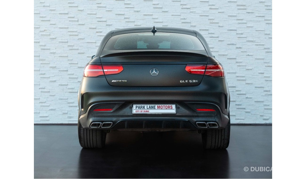 Mercedes-Benz GLE 63 AMG AED 3,460 PM • GLE 63S AMG COUPE • 5.5L BI-TURBO V8 – 585 HP • PRISTINE CONDITION