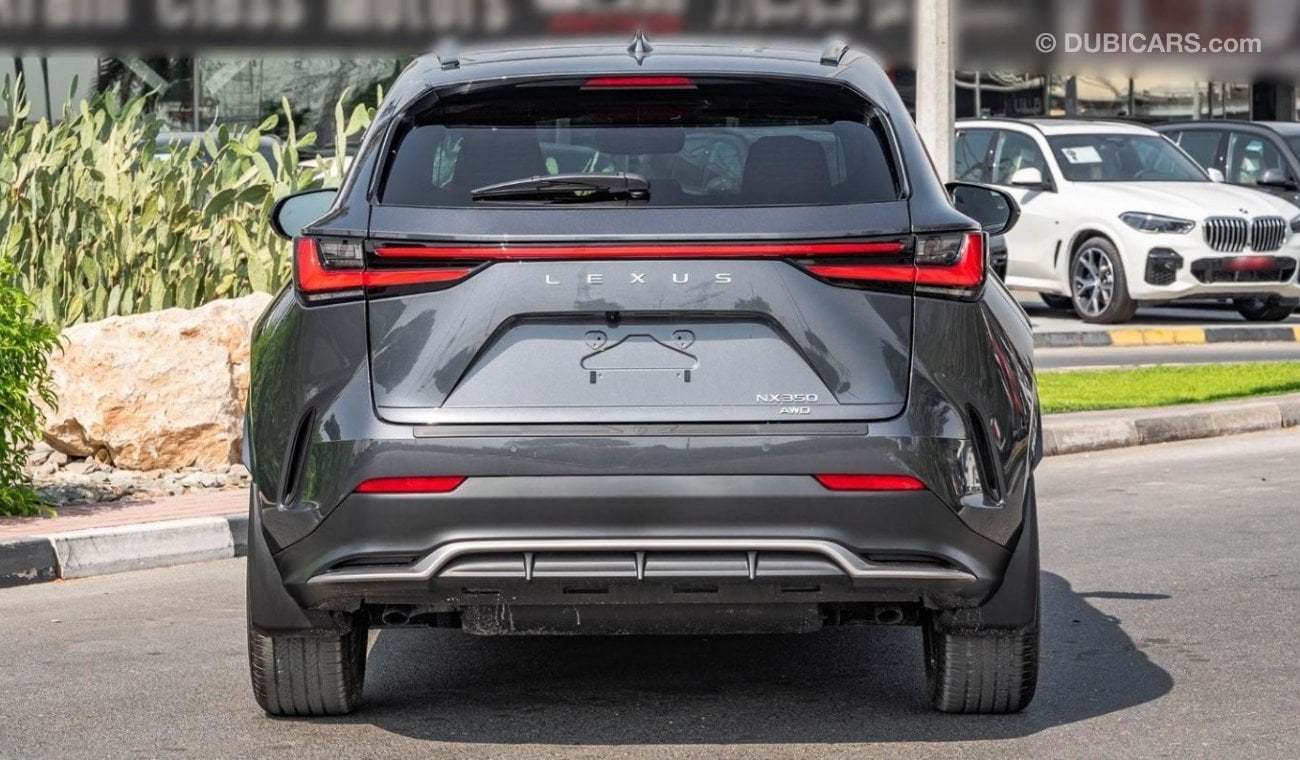 Lexus NX350 F SPORT 2.4L PETROL - CLOUDBURST GREY: PANORAMIC ROOF, HUD, HEATED LEATHER SEATS