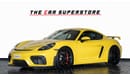 Porsche Cayman GT4 2020-PORSCHE 718 CAYMAN GT4 -GCC-FSH-SERVICE CONTRACT WITH AL NABOODA-1 YEAR WARRANTY