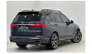 BMW X7 2022 BMW X7 M50i M-Sport 7 Seater, Warranty, Full Service History, Full Options, Low Kms, GCC