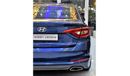 Hyundai Sonata EXCELLENT DEAL for our Hyundai Sonata ( 2015 Model ) in Blue Color GCC Specs