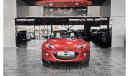 Mazda MX5 Sport AED 2,500 P.M | 2015 MAZDA MX-5 MIATA RF 25TH ANNIVERSARY 2L TURBO | GCC | HARD TOP CONVERTIBL