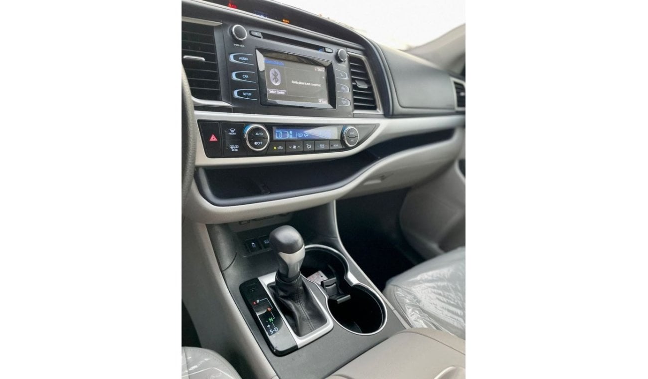 Toyota Highlander 2019 Toyota Highlander Hybrid Fuel 3.5L V6 - 4x4 AWD - MidOption+ Full 7 Leather Seat - Fully Servic