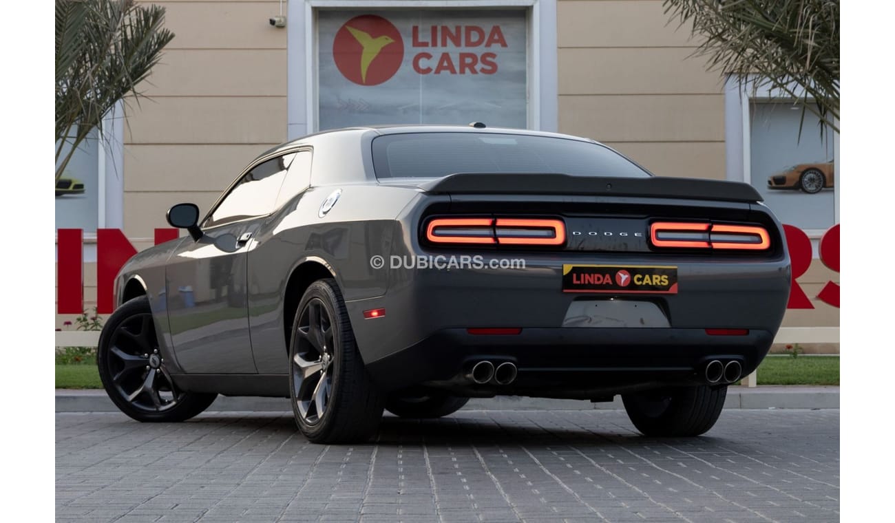 Dodge Challenger SXT 3.6L Dodge Challenger SXT 2018 GCC under Warranty with Flexible Down-Payment.