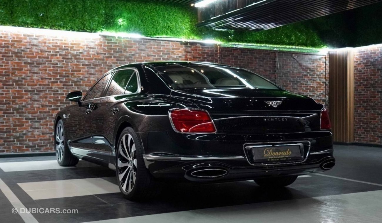 Bentley Flying Spur 6.0L W12 Engine | Brand New | 2023 | Onyx black | Full Option