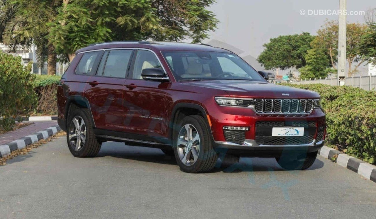 Jeep Grand Cherokee Limited L Plus Luxury V6 3.6L , 2024 GCC , 0Km , With 3 Years or 60K Km Warranty @Official Dealer