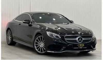 مرسيدس بنز S 500 كوبيه 2017 Mercedes Benz S500 AMG 4MATIC, Warranty, Mercedes Service History, Full Options, GCC