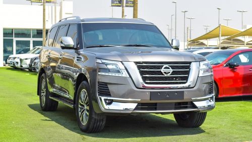 Nissan Patrol Platinum SE With 2021 body kit