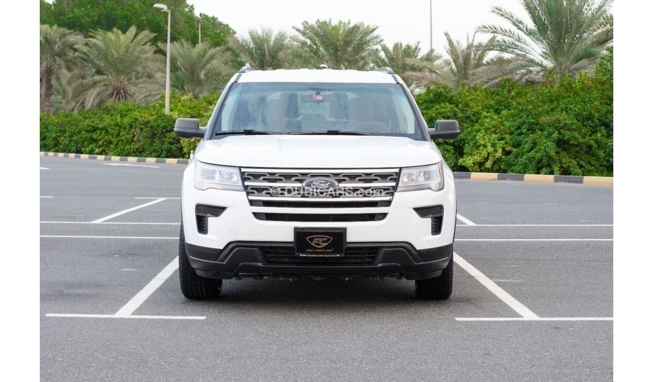 Ford Explorer AED 1,115/month 2018 | FORD EXPLORER | XLT GCC | FULL SERVICE HISTORY | F49926