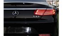 Mercedes-Benz S 63 AMG Coupe All Wheel Steering, Anti-Lock Brakes/ABS, Cruise Control, Dual Exhaust, Front Airbags, Front Wheel D