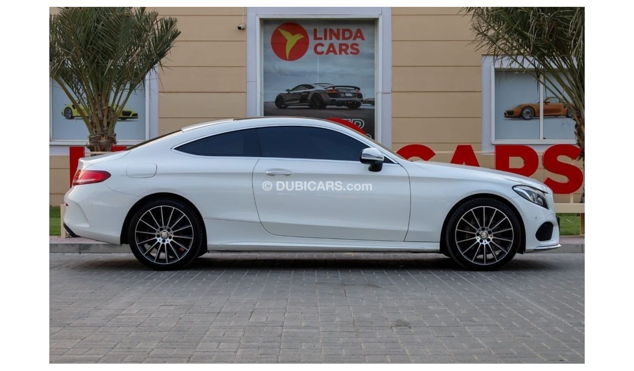 Mercedes-Benz C 200 Coupe Mercedes-Benz C200 Coupe AMG Pack 2017 GCC under Warranty with Flexible Down-Payment.